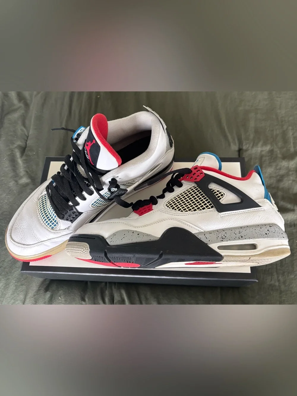 Nike Air Jordan 4 Retro “What The” Men’s Size: US 12